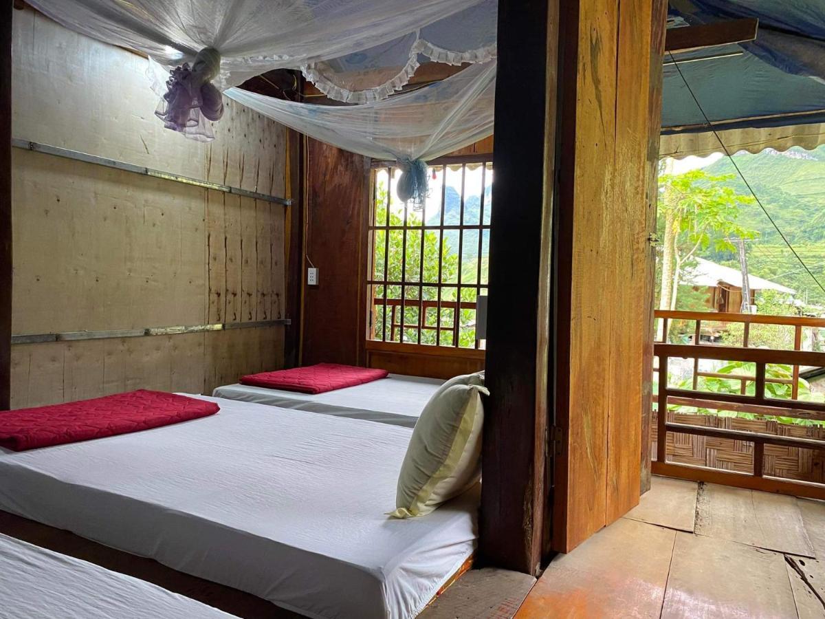 Du Gia Nalien View Homestay Làng Cac Rum bild